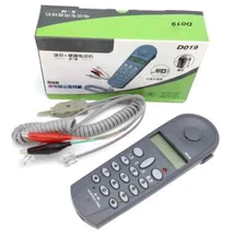 Corded Phone Test Telephone, D019 Landline Telephone with Caller Display Phones