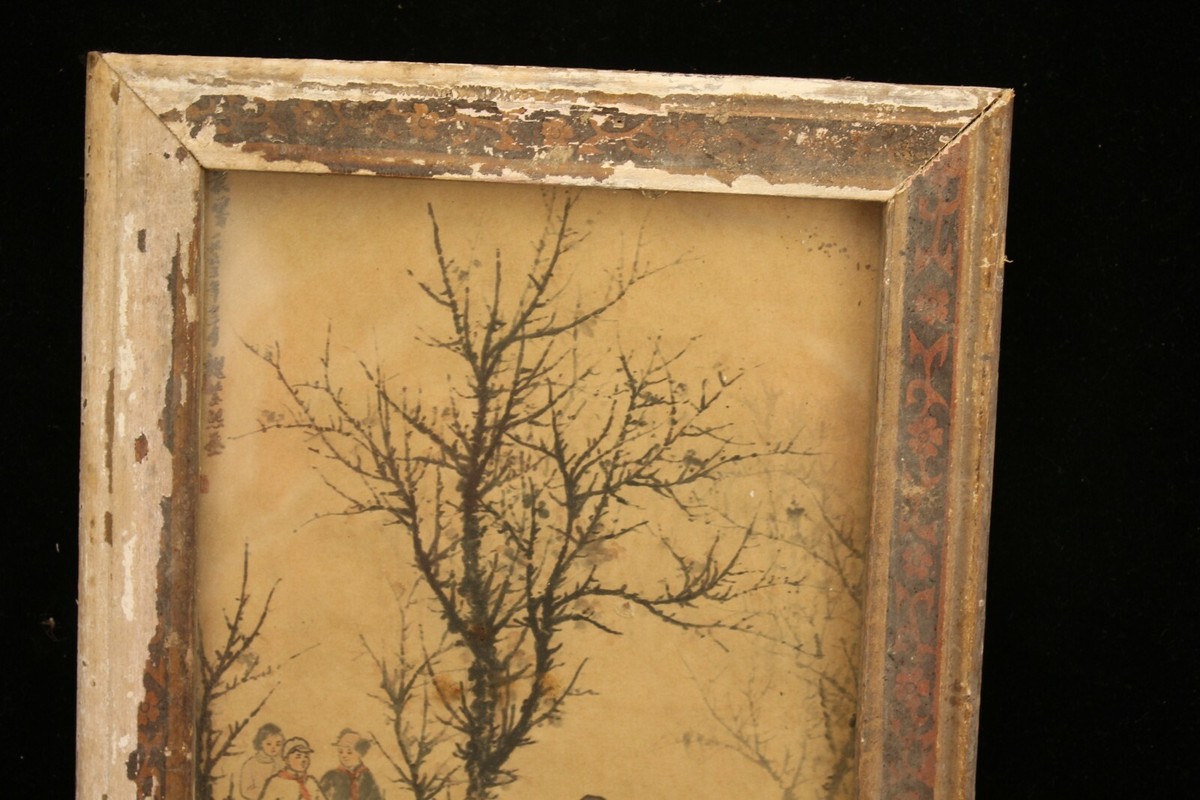 11.8'' Chinese painting Republic of China figure painting frame | eBay