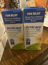 2 Boiron Arnicare Gel Topical Pain Relief Gel, Muscle Pain, Stiffness, Swelling