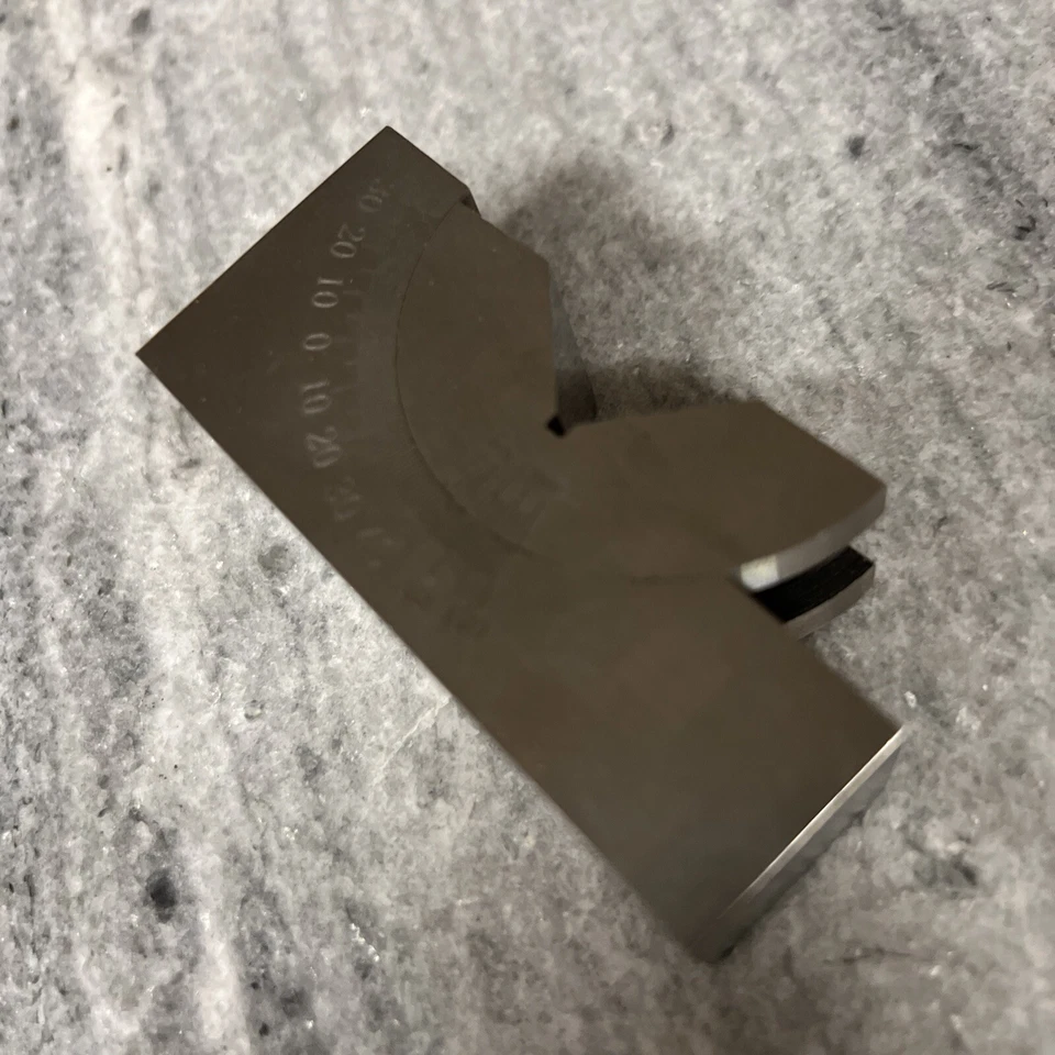 Precision 0-60 Degree Angleblock 4x1-13/16x 1-13/16 in Original Case - Image 2 of 4