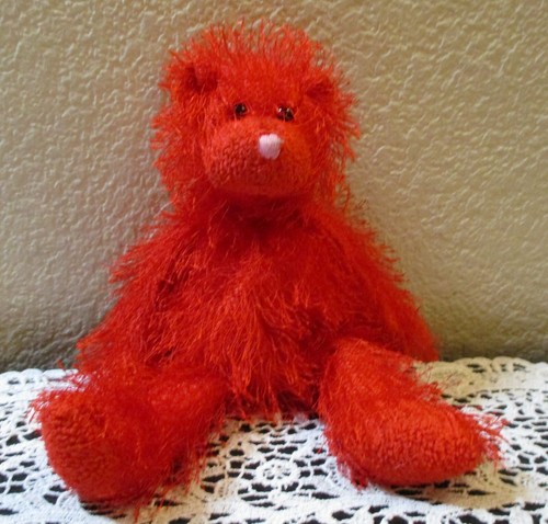 Ty Punkies Sizzles The Red Bear NO TAG