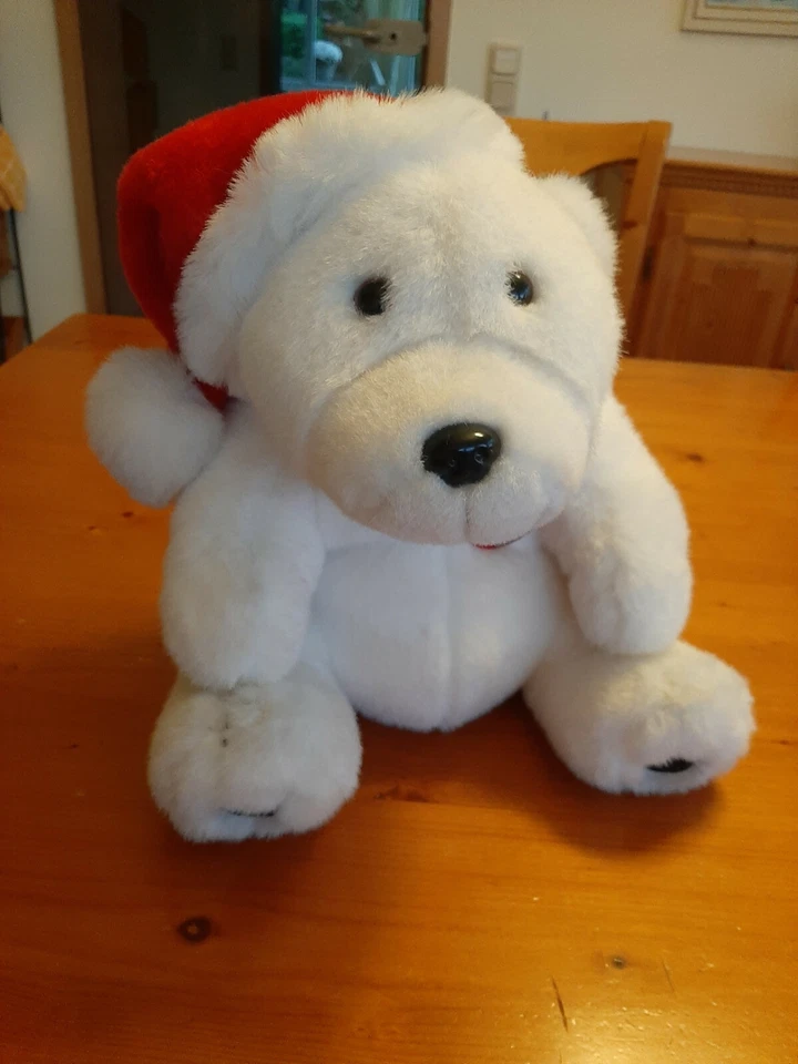 Coca Cola Plüsch Design Eisbär Weihnachten 1993 Coca-Cola ca. 26 cm Rarität - Bild 2 von 4