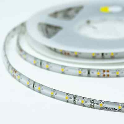 Bioledex LED Streifen 24V 5W/m 60LED/m 3300K IP65 5m Rolle warmweiss Flex-Band
