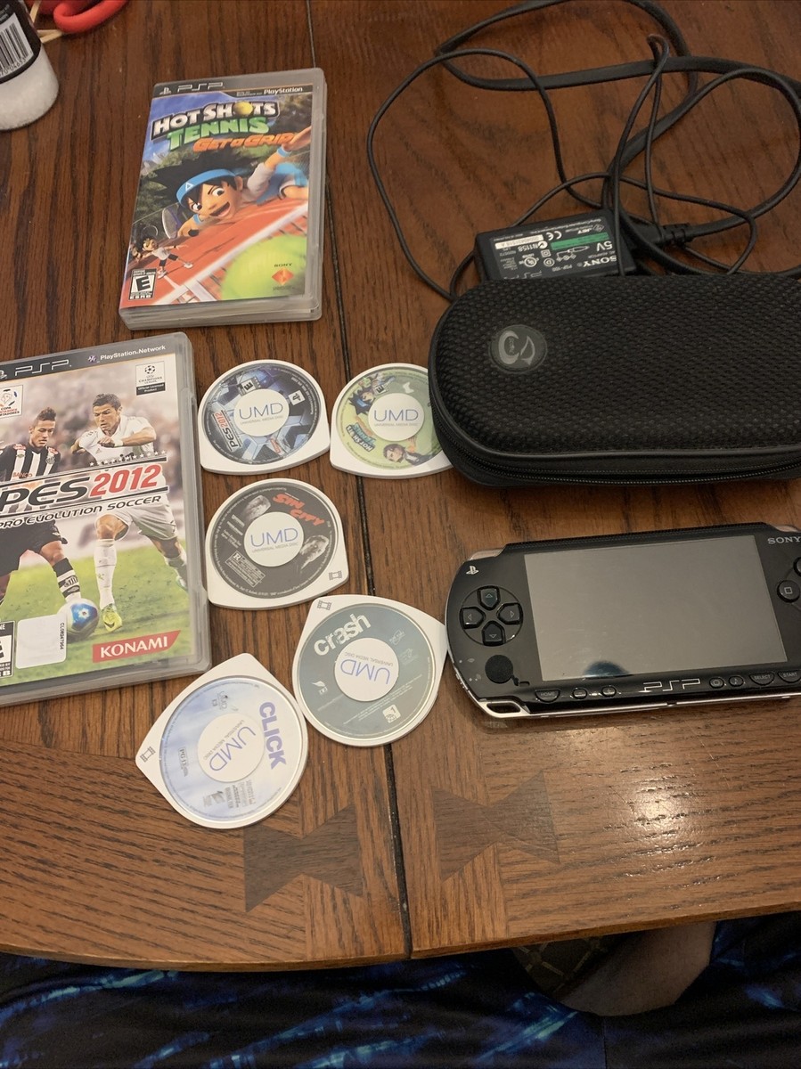 PSP PlayStation Portable Lot Bundle System Games Movies Charger