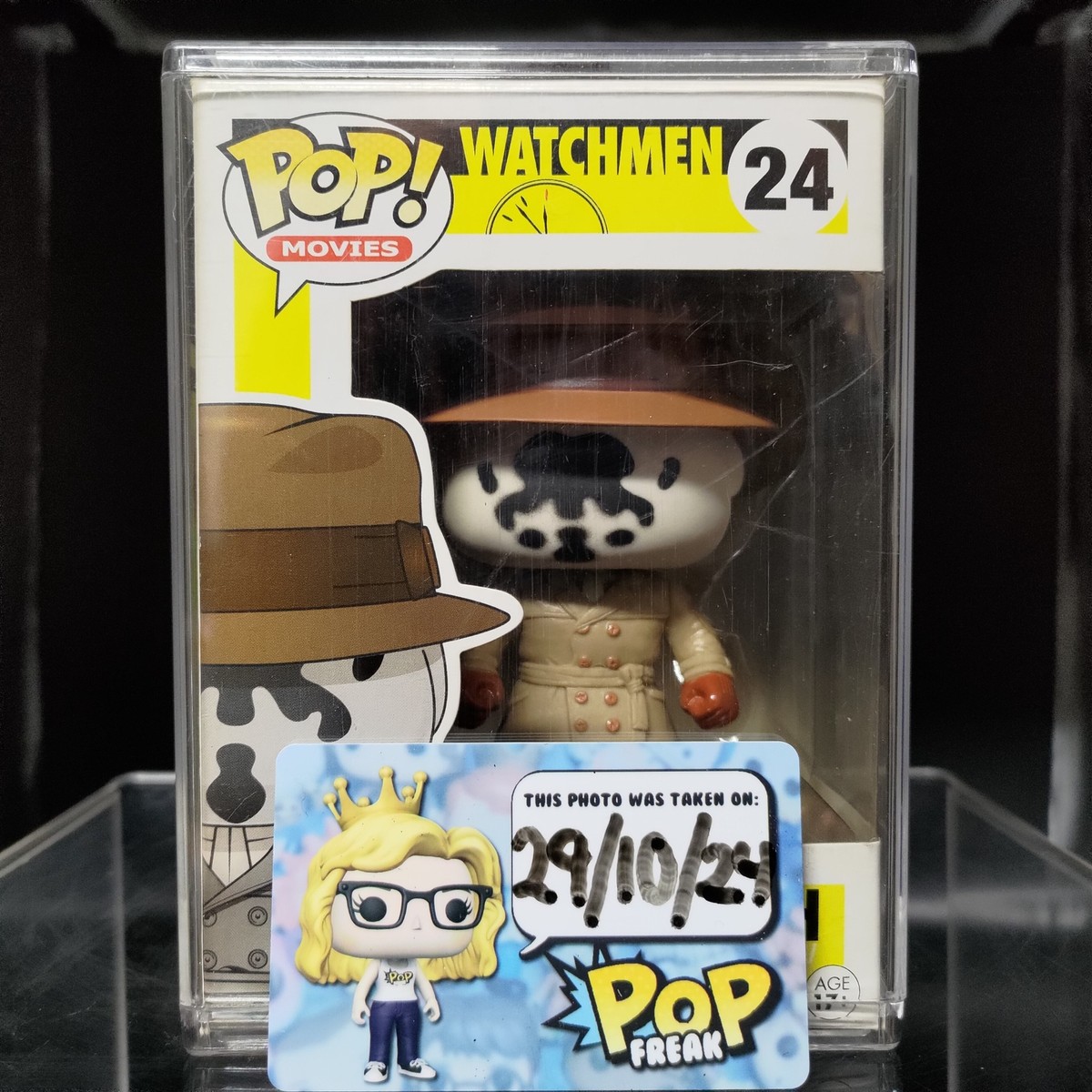 【未開封】Funko POP! RORSCHACH SDCC 2013 POP Funko Bloody Rorschach Watchmen SDCC 2013 1/480 #24 NIB