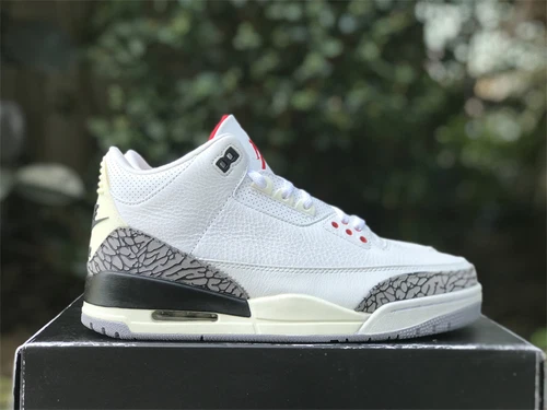 Air Jordan 3 White Cement Reimagined Men's Size Sneakers 8-13