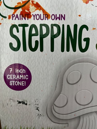 CREATIVE ROOTS PAINT YOU OWN Stepping Stone 7 inch ceramic stone - Picture 5 of 6