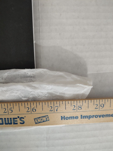 Vtg 80s Lingerie White Lace Teddy Garters Hose Seductive Undercover Wear Small - Picture 13 of 14