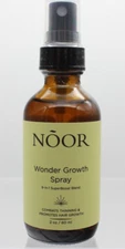 NOOR Wonder Growth Spray 9-in-1 SuperBoost Blend Thin & Thinning Hair 2oz / 60ml