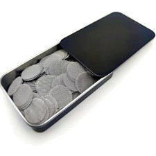 Pipe Screens Stainless Steel Screen Filters for Smoking 0.75 Inch 200 Pcs