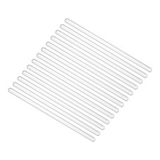 Borosilicate Glass Stick, 5.91inch 8mm Diameter Glass Stirring Rod 12Pcs