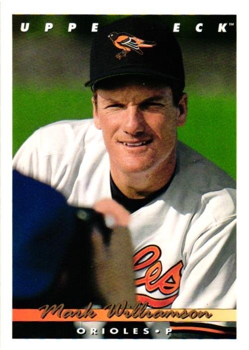 1993 Upper Deck - Mark Williamson #722