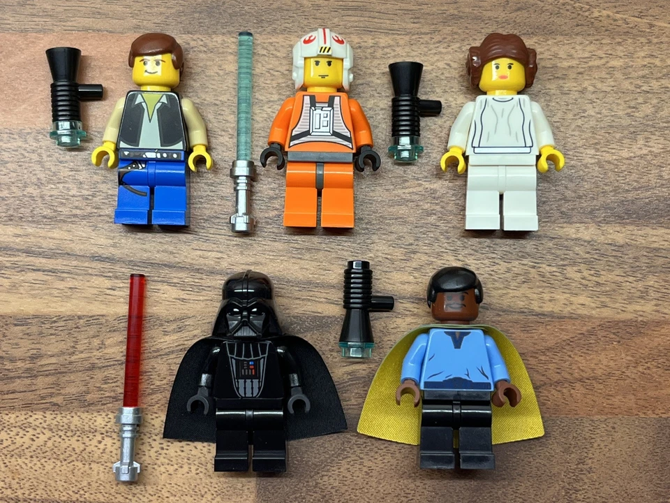 Lego Star Wars 20th Anniversary Minifigures Full Set Lando sw1027 plus Obi -Wan - Image 4 of 4