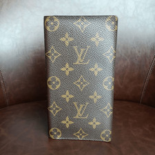 Louis Vuitton Large Size Monogram Cancas Leather Bi-Fold Wallet