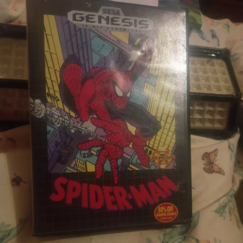 Sega Genesis Spider-Man  Action Marvel Video Game Vintage