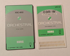KORG XSC-802 UPC-02 Orchestral Data Card Set ...