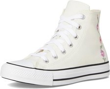 5Y Converse Unisex Chuck Taylor All Star Florals Big Kid Egret/Light Jellyfish