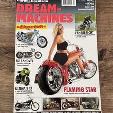 Harley Davidson DREAM MACHINES 3/2000 ua Edle Shovel,Buell X 1 Umbau,Knuckle Cho