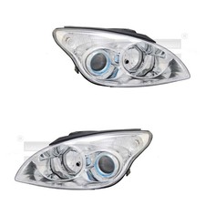 Scheinwerfer Set rechts & links Chrom H1/H7 für Hyundai i30 FD