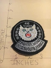 USAF 2nd Fighter Wing 416th Fighter Squadron Patch Vietnam 1/1/25 theater made