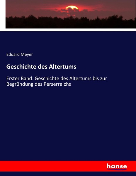 Eduard Meyer | Geschichte Des Altertums | Taschenbuch | Deutsch (2017) | 672 S.-image