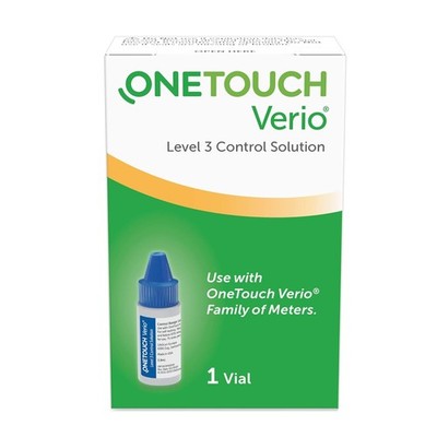Self-Testing Level 3 Control Solution for OneTouch Verio Glucose Meter