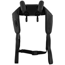 Neck Shoulder Massager with 2 Heat Levels for Pain Relief-Black - Color: Black