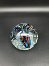 Briefbeschwerer Paperweight geöffnete Blüte...