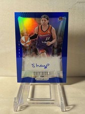 2024 Panini Prizm WNBA Shey Peddy Blue Auto Prizm 11/75 #TB-SP Mercury
