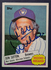 1980 - 1989 Topps & OPC MLB AUTOGRAPHS - YOU PICK - AUTO SIGNED (FREE SHIPPING)