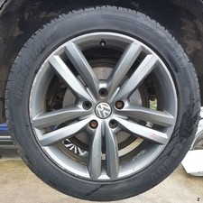 VW TOUAREG 20" Alloy Wheel Genuine VW "PIKES PEAK" Alloy Wheel 5x130 9Jx20 ET57