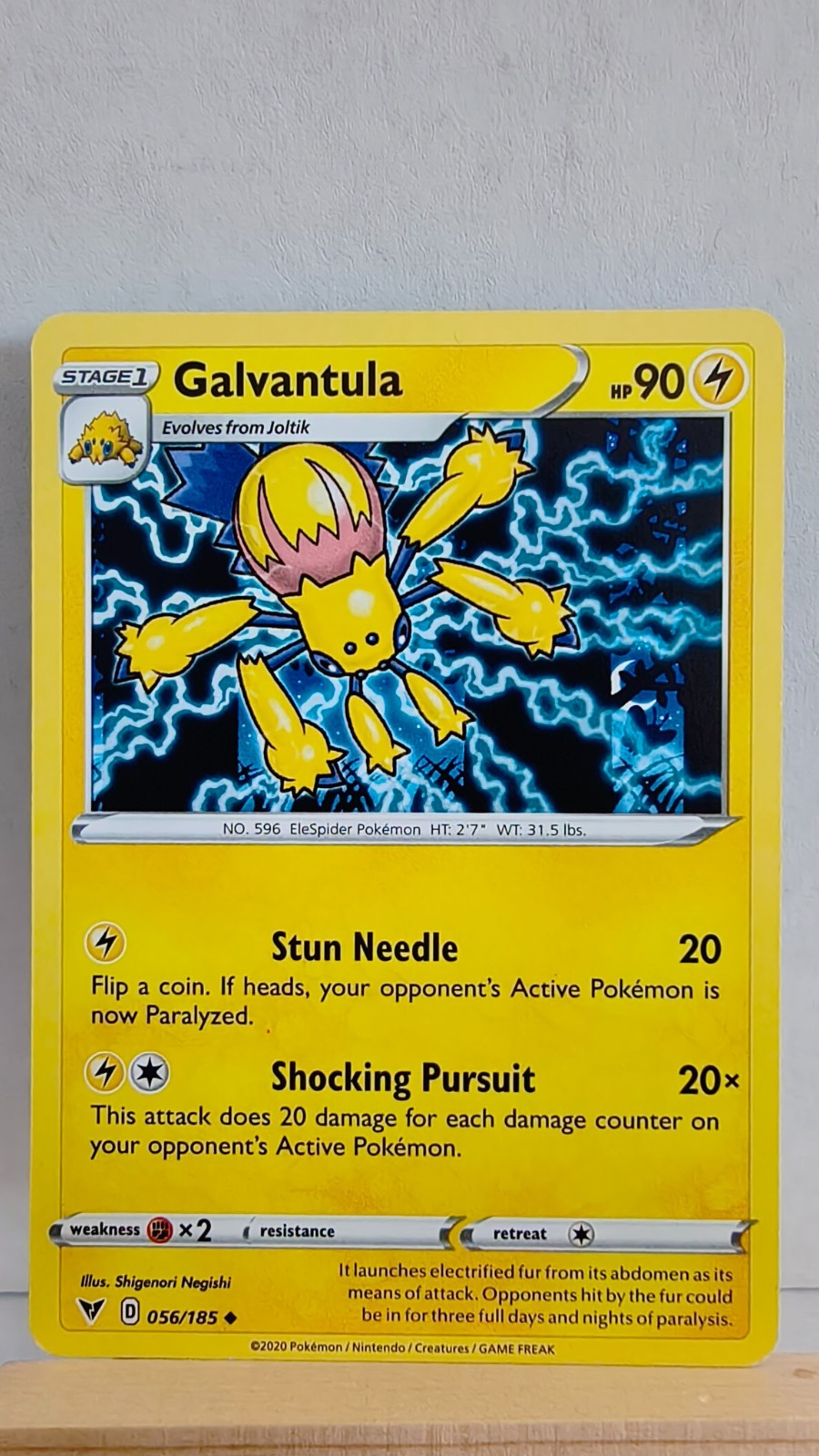 Galvantula [LP] - Pokemon TCG Vivid Voltage 056/185 [Uncommon]