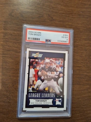 2004 SCORE TOM BRADY