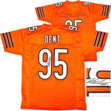 Chicago Bears Richard Dent Autographed Signed Orange Jersey 