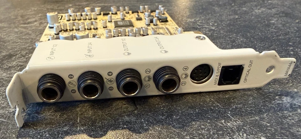Used ESI MAYA44e 4-in/4-out PCIe Audio Interface (as pictured, untested) - Bild 3 von 3