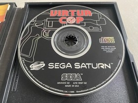 Virtua Cop, Sega Saturn, PAL, Complete