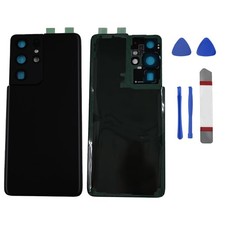 Galaxy S21 Ultra Back Glass Replacement Rear for Samsung Black