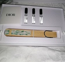 Christian Dior Klappfächer Sensu Grün mit R...