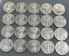 20 2015 US 1ozt .999 Silver Eagle $1 BU w/spots/tube L25236