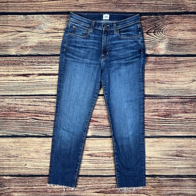 EDWIN Women s Jeans Bree Straight Slim Cropped Size 26 Denim Made In USA