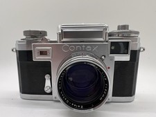 Contax IIIa Rangefinder 35mm Film Camera Zeiss Sonnar 50mm F1.5 Lens