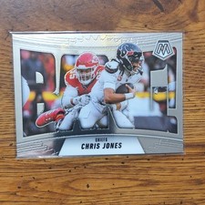 Panini 2025 Mosaic Bang! Chris Jones #8 Kansas City Chiefs NFL Football Card