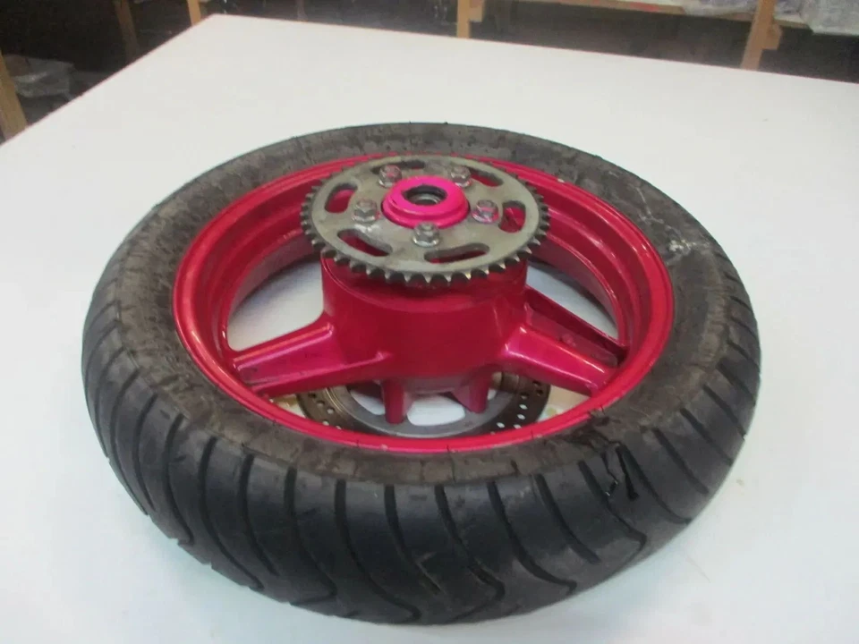 5. HONDA CBR 1000 F SC21 Felge hinten 3,50 x 17 Zoll Hinterrad Reifen 3,6 mm - Bild 4 von 4