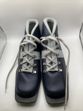 VTG Alaska Eurosuole Italy Cross Country Ski Boot Nordic 75mm 3Pin NIB NOS Sz 46