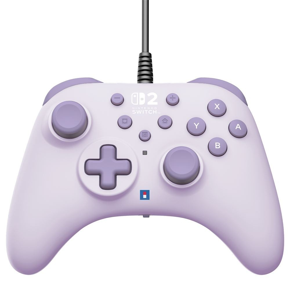 Manette filaire HORIPAD Turbo violette Switch 2 manette oled switch