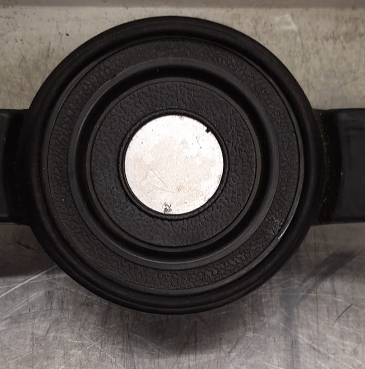 1976-1986 JEEP CJ5 CJ7 CJ8 ЧЕРНЫЙ ЗАПАС 2 СПИЦЫ РУЛЕВОЕ КОЛЕСО С КНОПКОЙ ГУДКА - Изображение 2 из 4