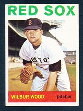 1964 TOPPS Baseball #267 WILBUR WOOD RC NRMT