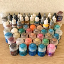 Wargaming Paints Lot of 60 - Citadel, Vallejo, Army Painter - BoxedUp