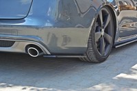 Maxton Design Diffusor Flaps Passend FüR Audi A6 C7 S-LINE Schwarz Hochglanz