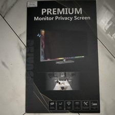 Monitor Privacy Screen Filter Black 21"/24" Anti-Glare UV Privacy Protection